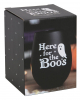 Here For The Boos Halloween Cocktail Glass 