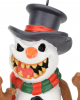 Scary Snowman Weihnachtskugel 7,5cm 