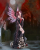 Rose Fairy Figur mit Totenköpfen 39cm 