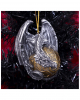 Drache mit Keltenmuster Weihnachtskugel 8cm 