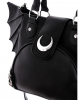 Moon Bag With Bat Wings 