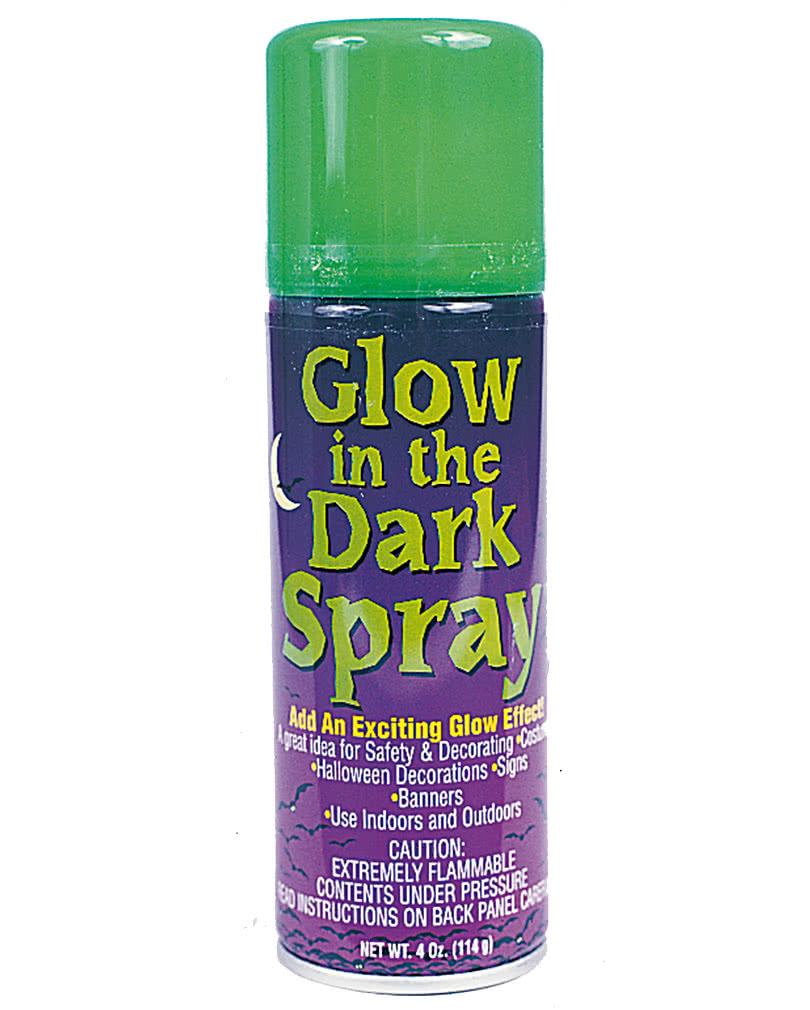 glow in the dark spray