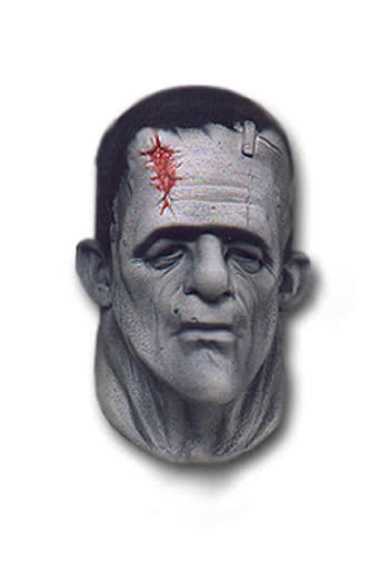 Excursie Moderator verdrievoudigen Frankenstein mask made of foam latex Halloween mask | Horror-Shop.com