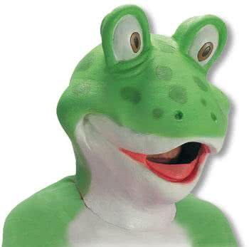 Frog Latex Mask Buy Animal Masks | horror-shop.com