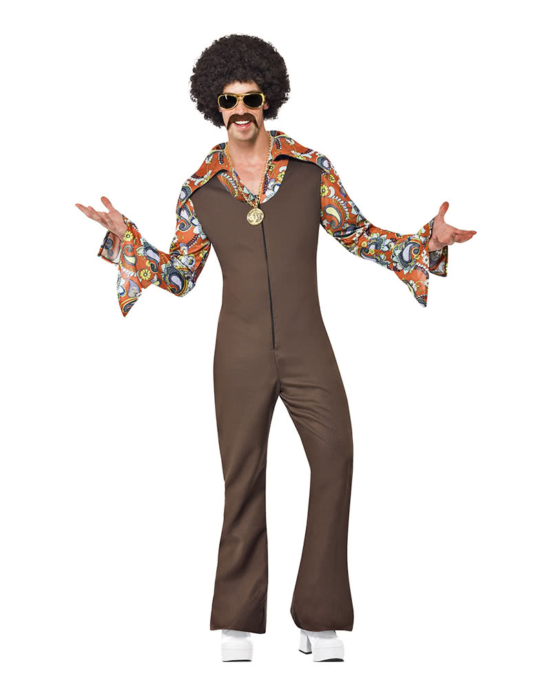 70s Groovy Disco Jumpsuit Xl Disco Costumes In Plus Size Horror Shop Com
