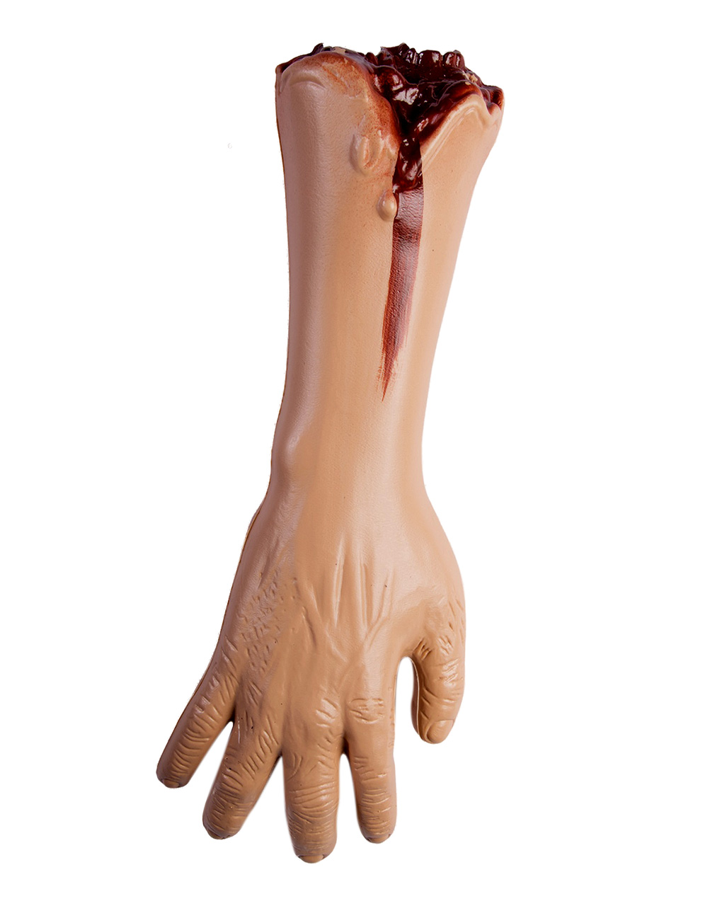 Lebensechte Horror Blutige Arm Hand Abgehackte Körperteil Halloween Props Deko 