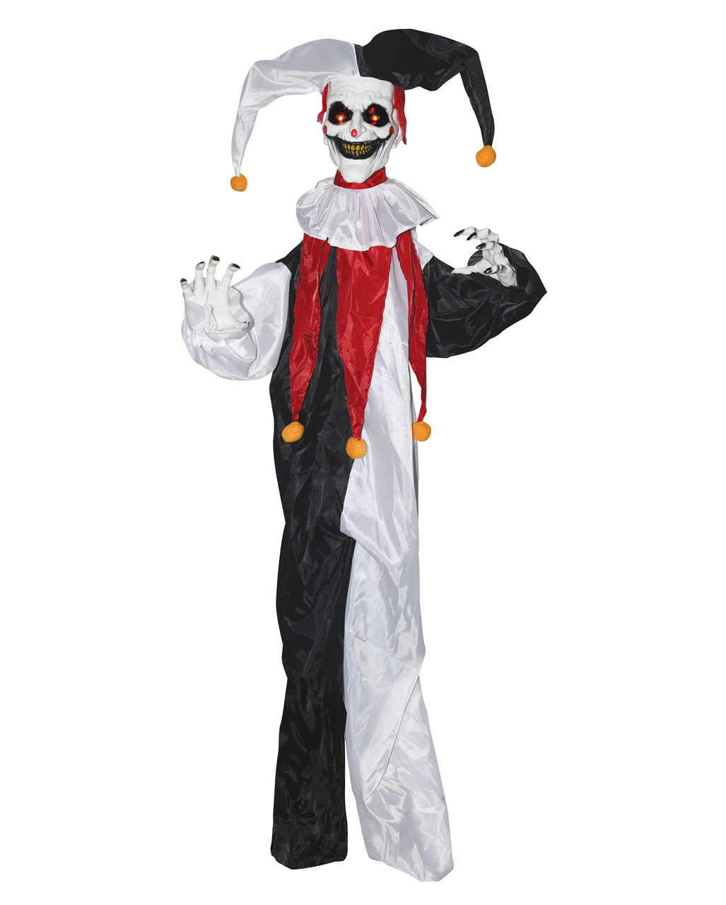 Animated Horror Clown Hanging Prop 144cm 