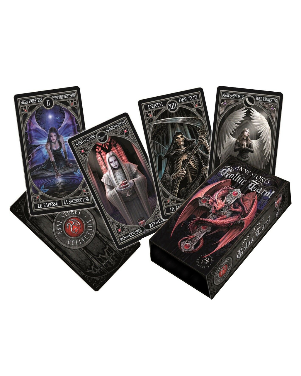 Anne Gothic Tarot Cards | Card set | Horror-Shop.com