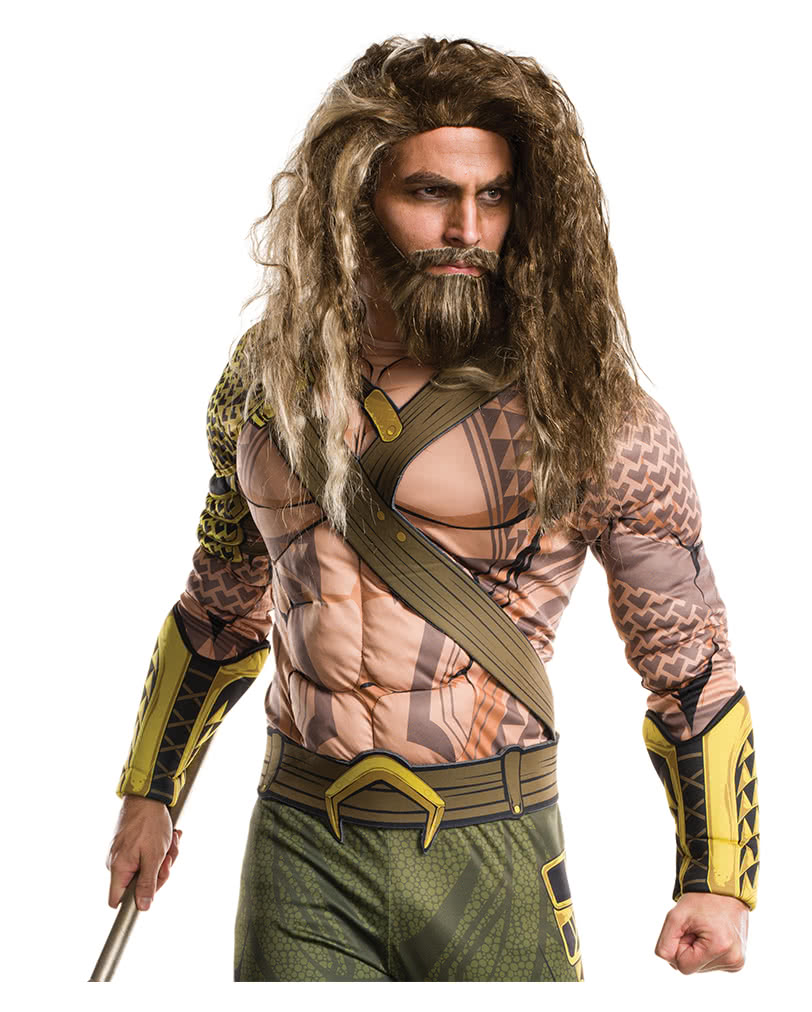 Aquaman wig & beard | Batman v Superman Costume Accessories |  