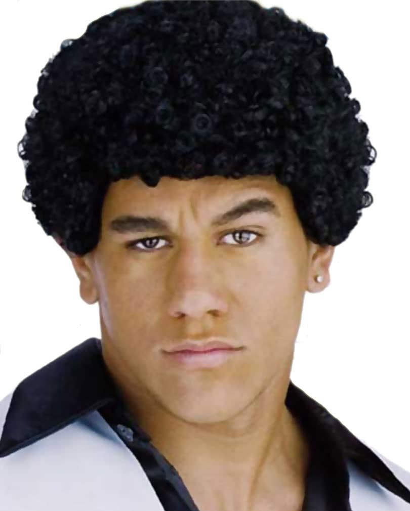wigs for black men curly