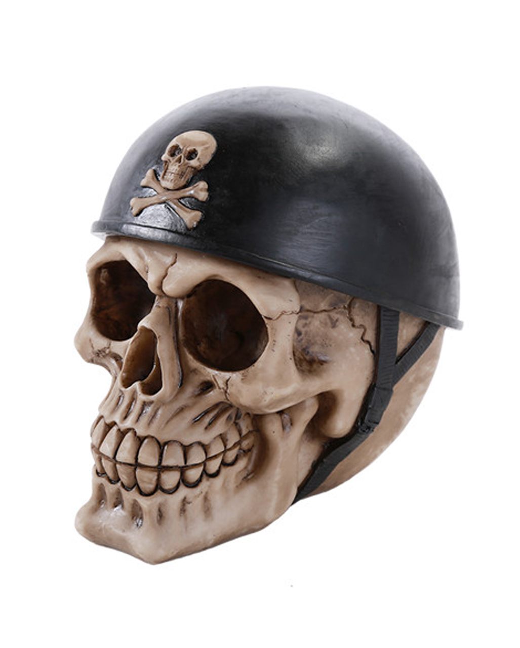 Biker Totenkopf mit Helm ☆