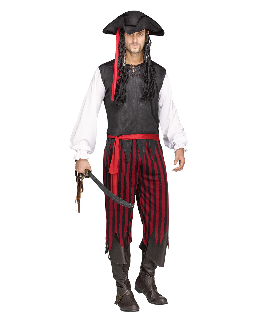 Blackhawk Pirate Costume Buy low -Piratenkostüme | Horror-Shop.com