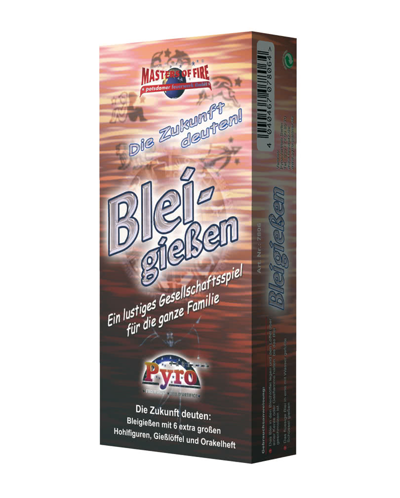 Bleigießen Set für Silvester | Horror-Shop.com