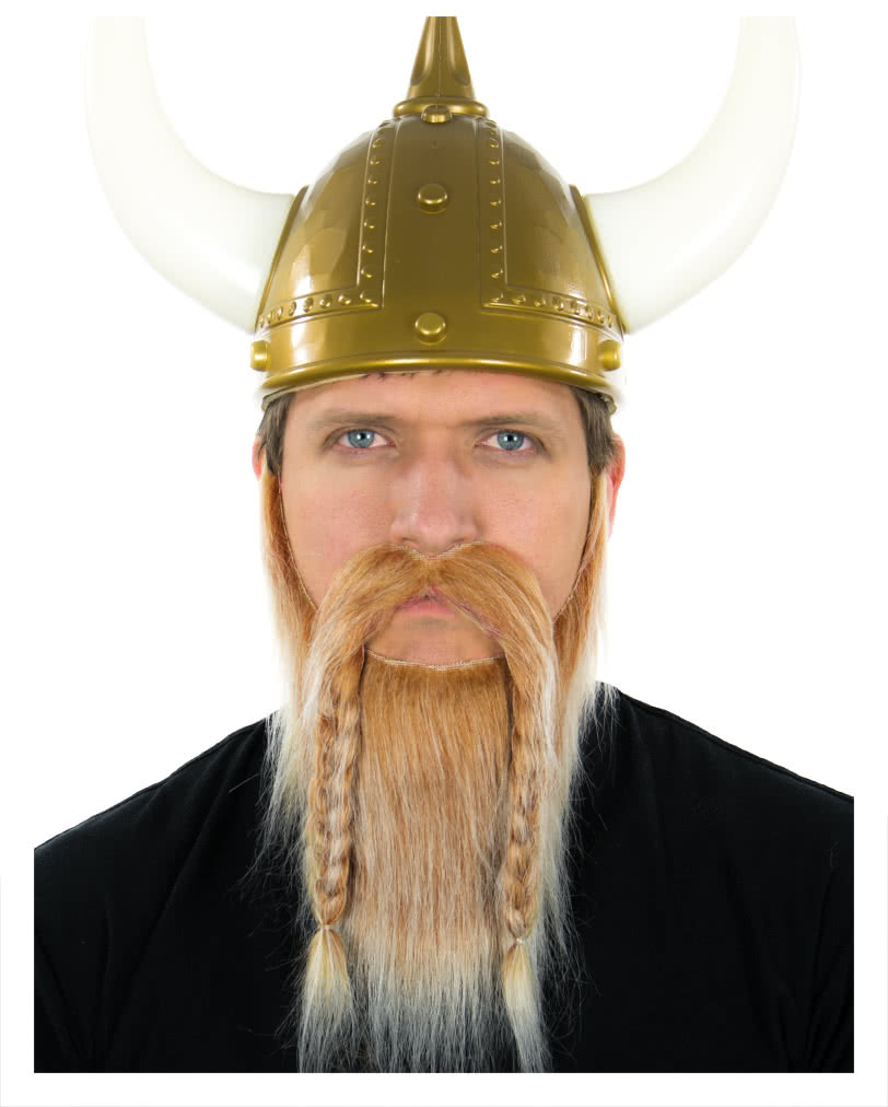 Blonde Hair Red Beard Viking
