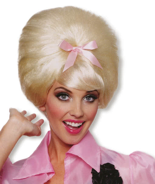 Blond 50s Beehive Wig -Blond Carnival Wig-50s Costume ...
