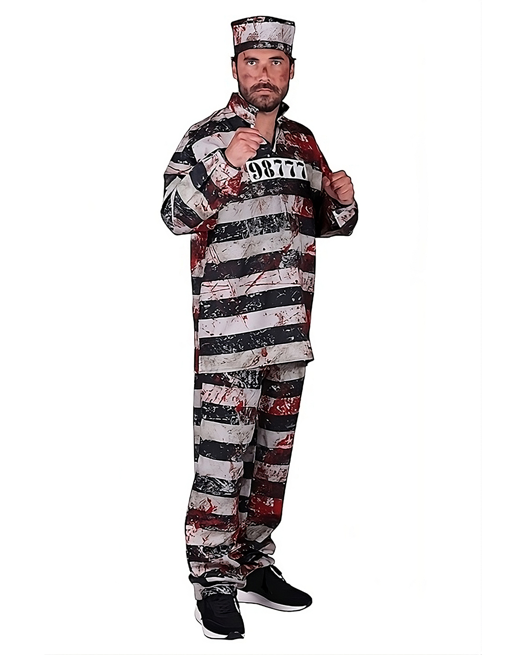 Bloody Prisoner Costume Bloody jailer costume