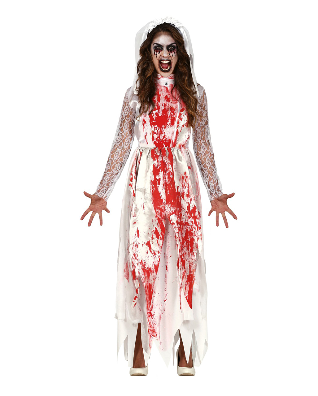 White Day Of The Dead Bride Costume | Women's Halloween Costume