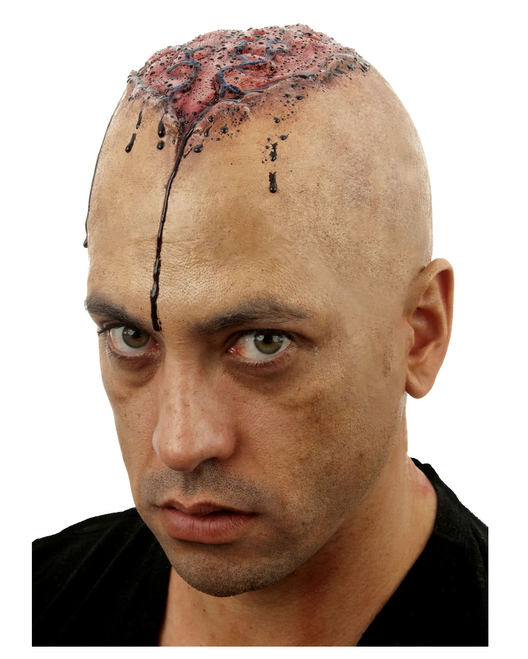 Terminal handleiding Reizende handelaar Braindead Zombie Balding Film Make-up on zombie make-up | horror-shop.com
