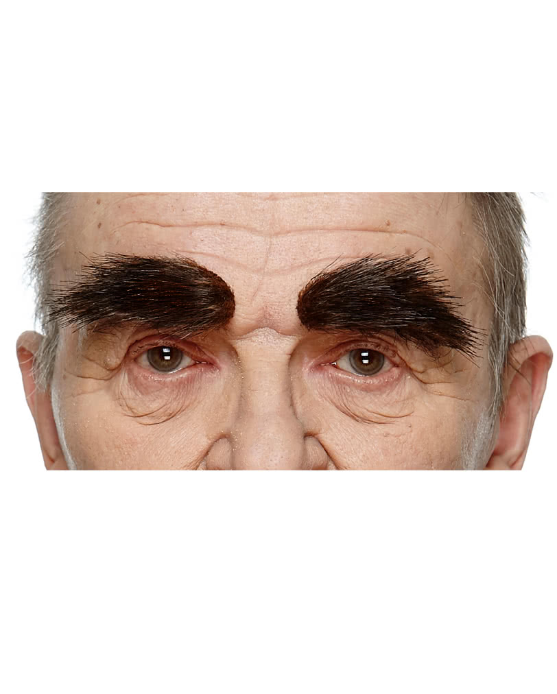 Self Eyebrows Black Brown Facial For Sticking Horror Shop Com