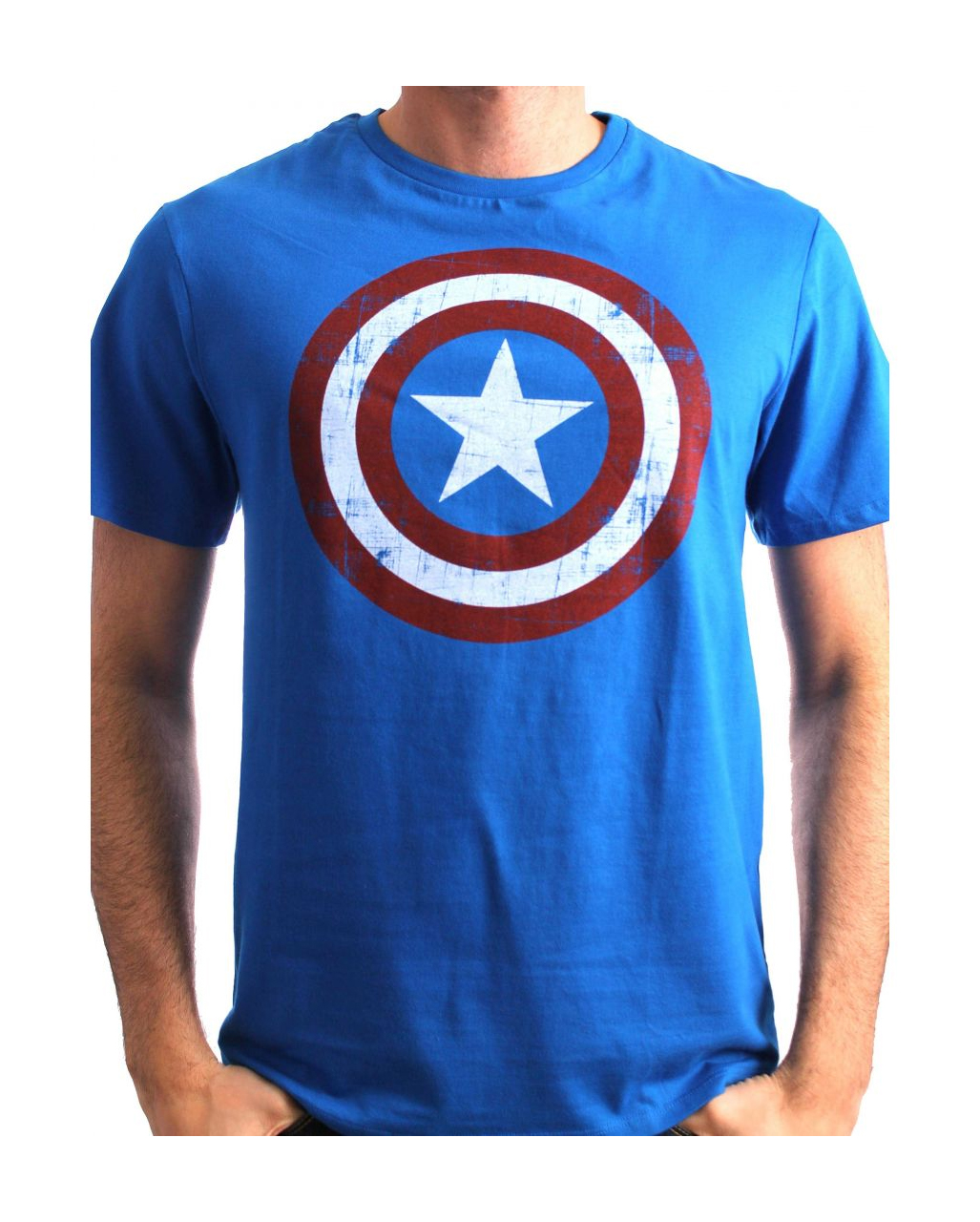 Captain USA Damen T-Shirt amercia hero avenger first avengers comic superheld