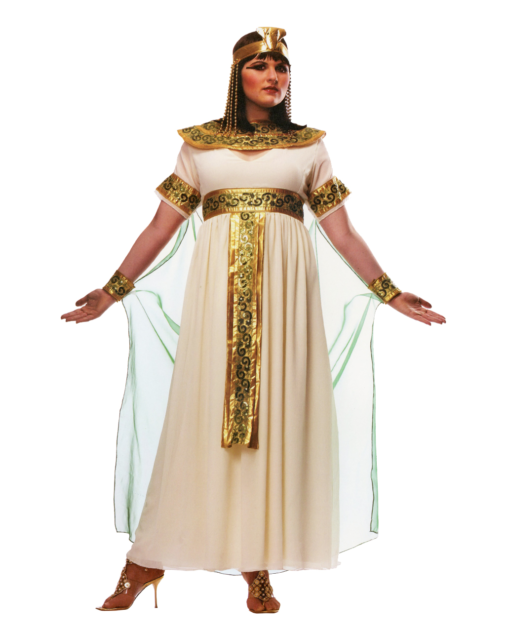 Cleopatra Plus Size Costume buy in outsizes horror-shop.com