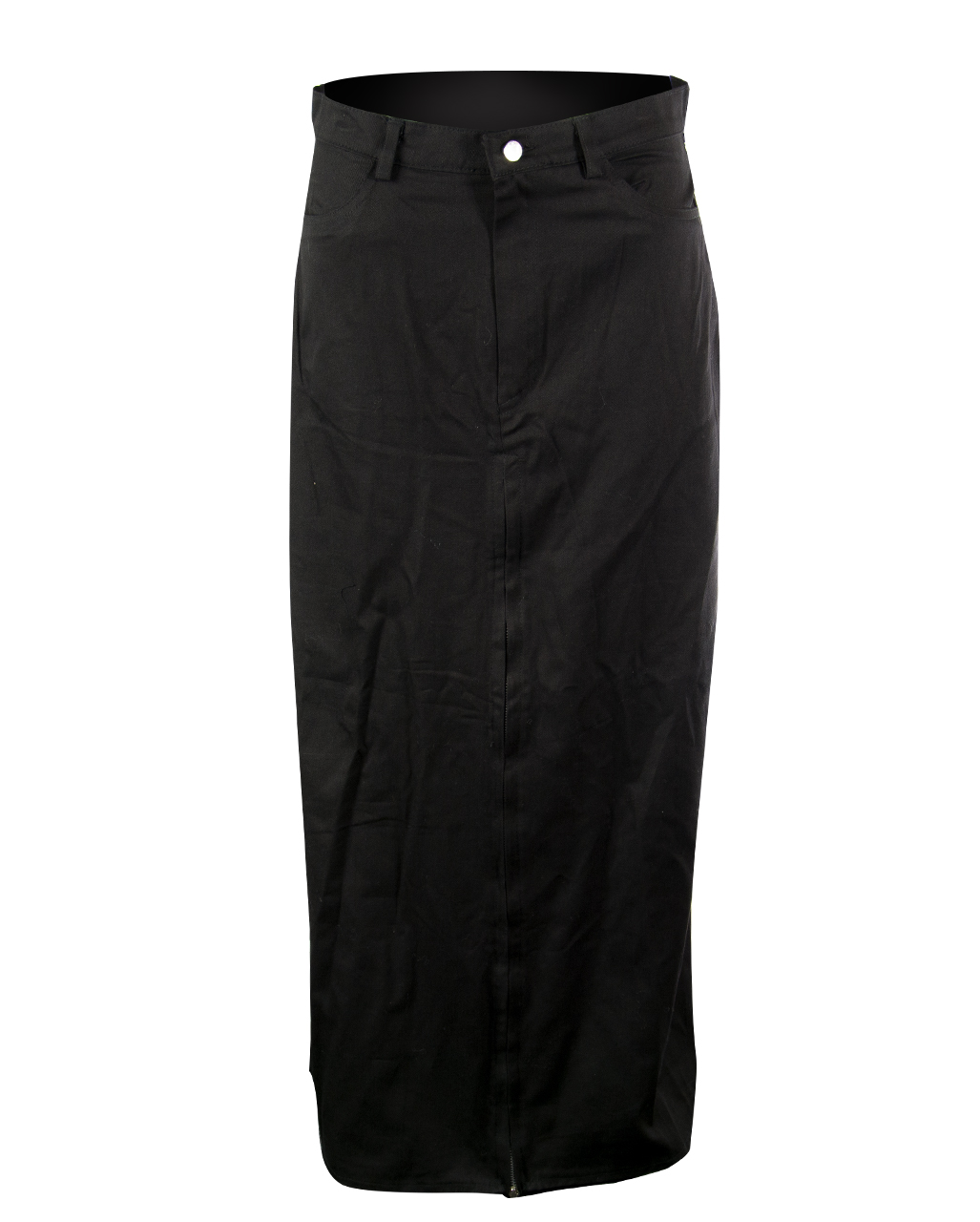 Long Men's Skirt Black for gothics | horror-shop.com