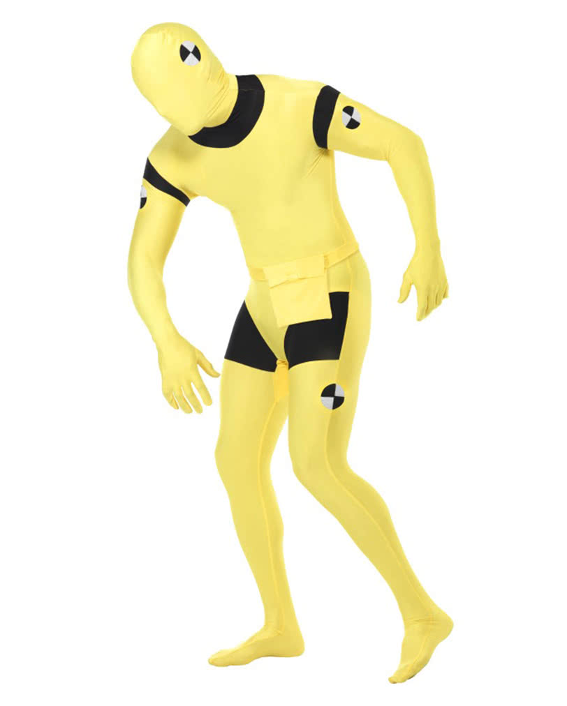 Crash Dummy Skin Suit Witziger Ganzkörperanzug