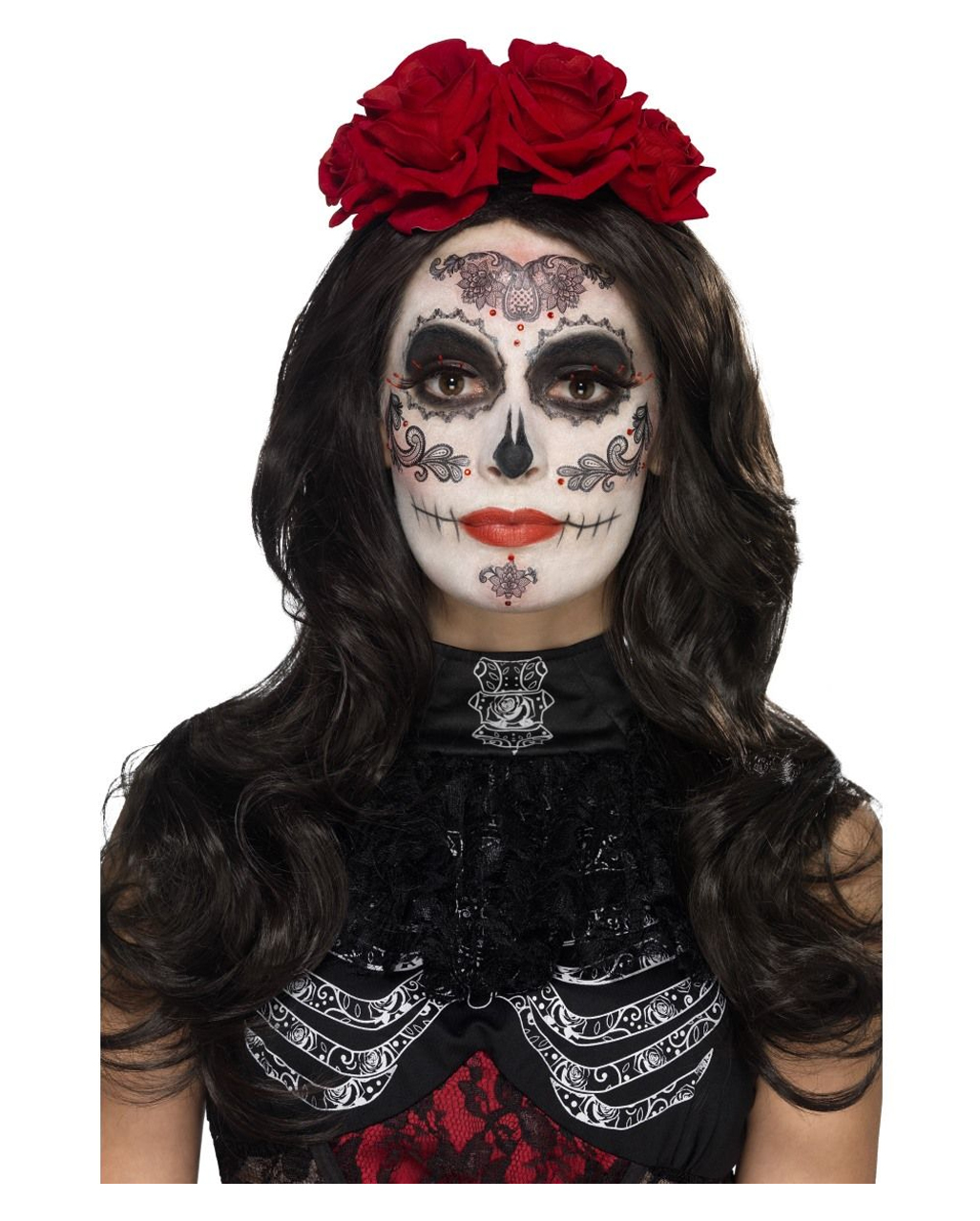 Day Of The Dead Glamour Make Up Kit For