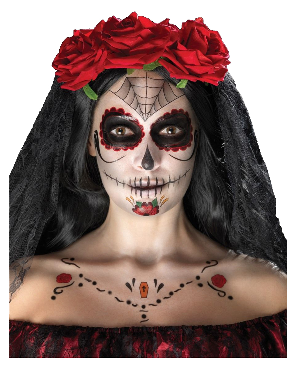 Day Of The Dead Make Up Set
