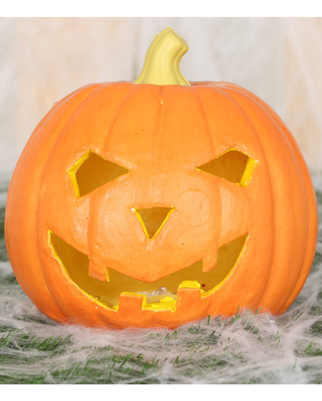 2 Stücke Jack O'Lantern Kürbislaterne Süßigkeiten Töpfe Korb Halloween Dekor 