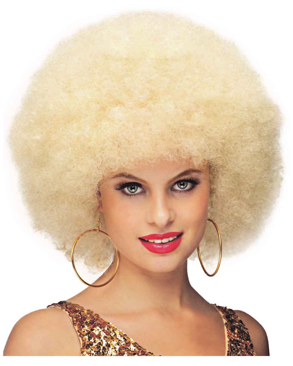 Afro Frisur Blond