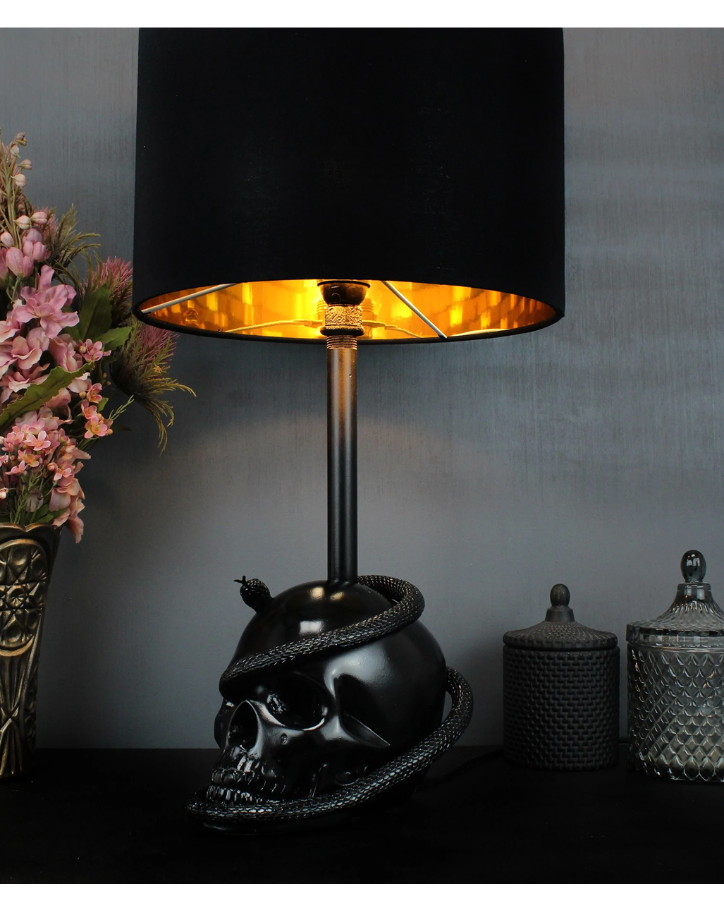 Kreative Totenkopf Lampe Tischlampe Home Horror Schlafzimmer