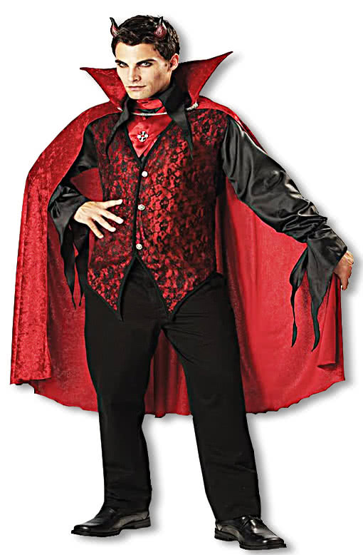 Elegant Devil Costume Plus Size -Costume Devil-Halloween Satan-Lucifer ...