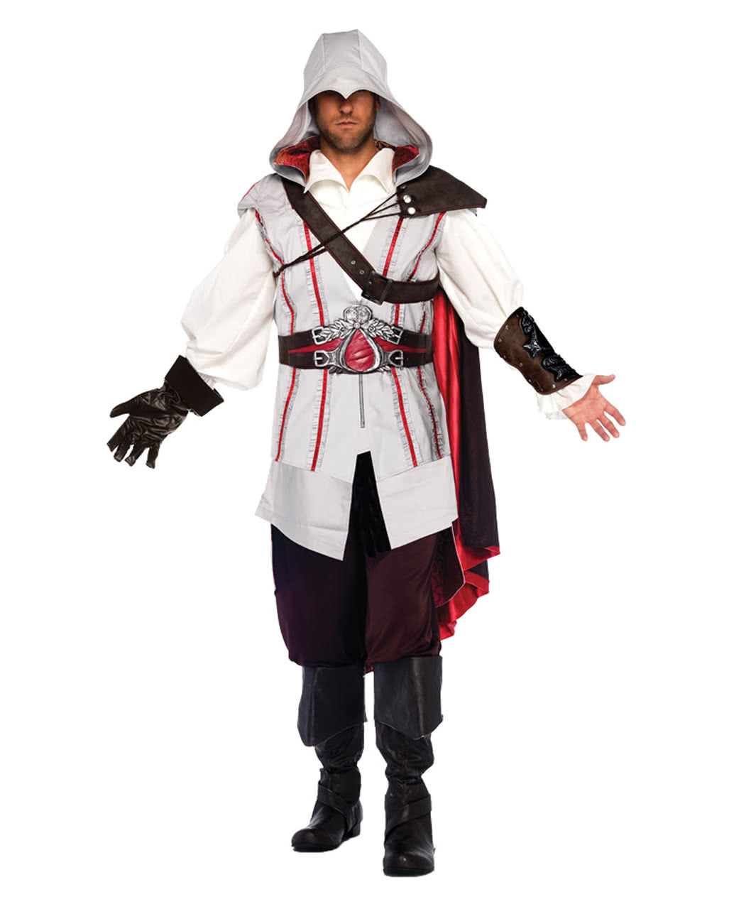 Ezio Deluxe Kostüm Assassins Creed II für Halloween