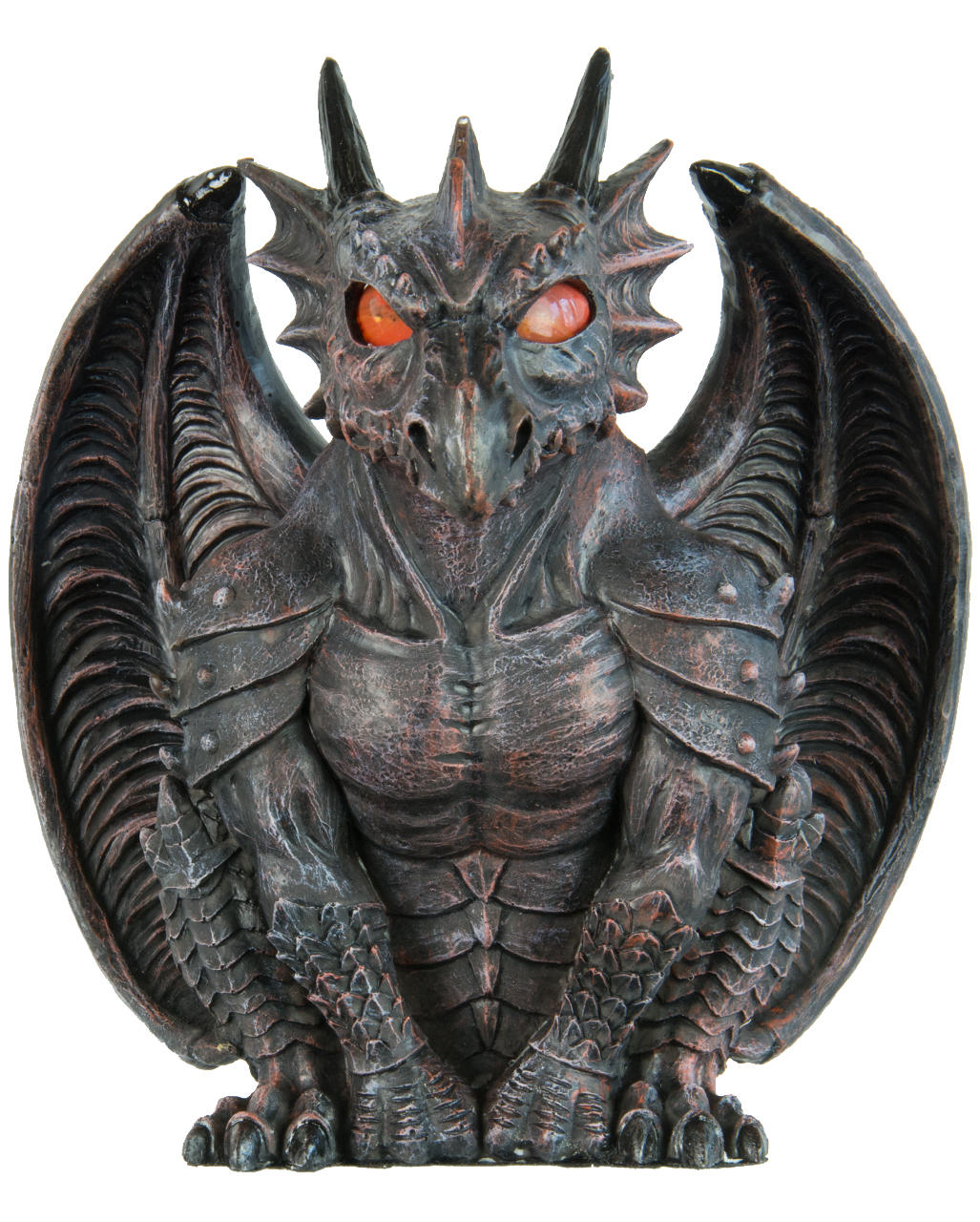 Drachen Teelichthalter Halloween Gothic Fantasy Dragon Dekoration Drachenfigur 