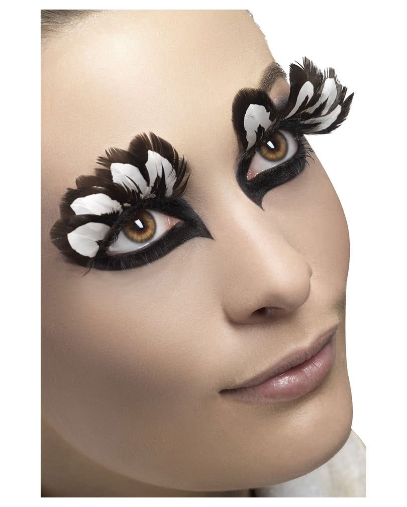 feather eyelashes