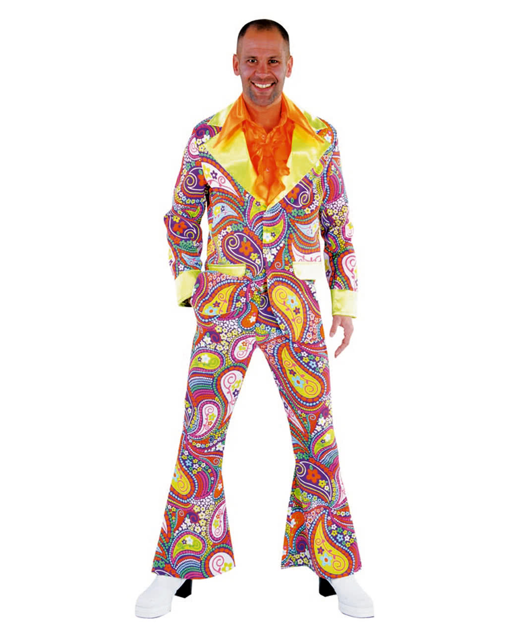 Flowerpower Mens Suits Men fashion hippie 70s mens suit | horror-shop.com