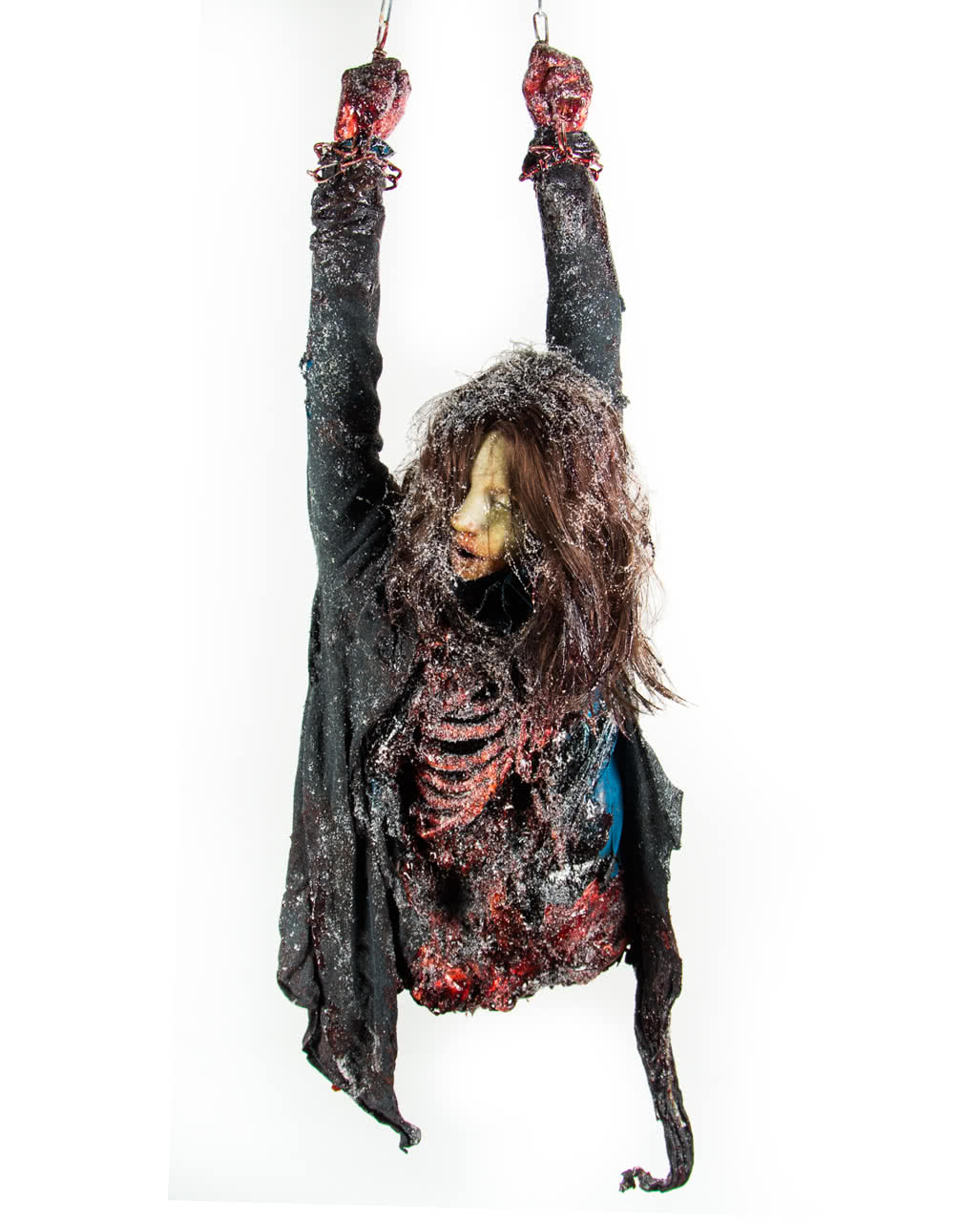 Frozen Ann Halloween Torso Horror movie prop