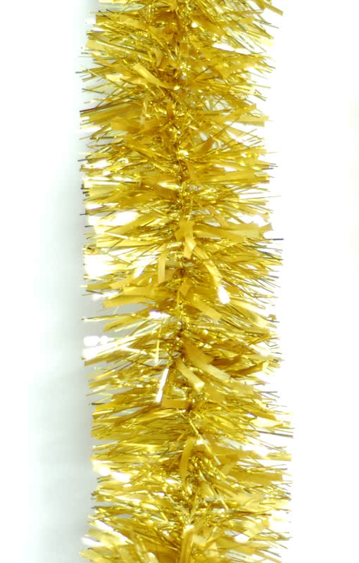 Stern Girlande 78 Fuß - Gold Silber Glitzer Deko 6er Set