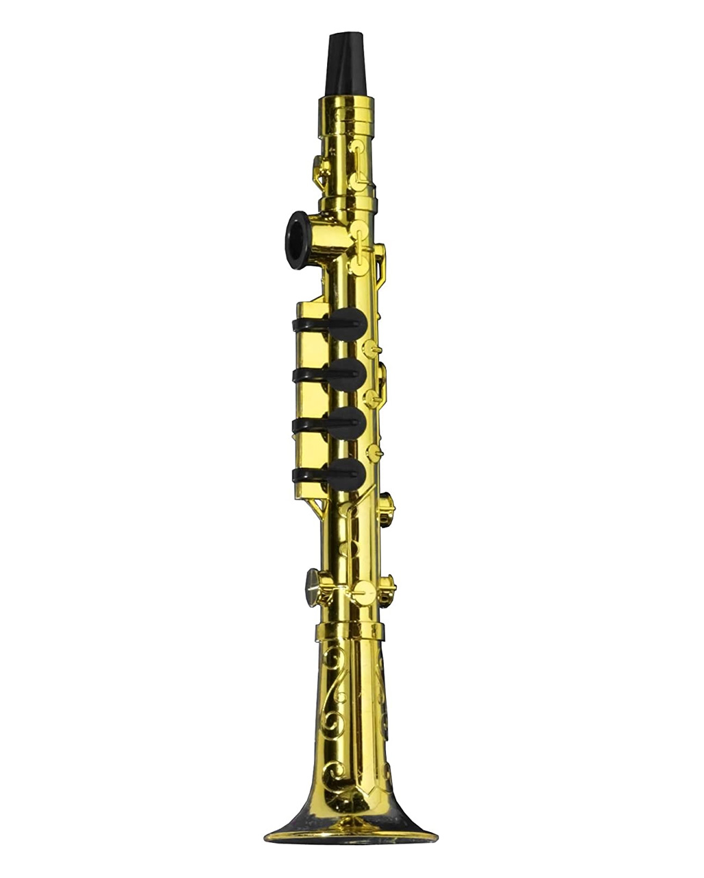 Golden Clarinet as a costume accessory | horror-shop.com