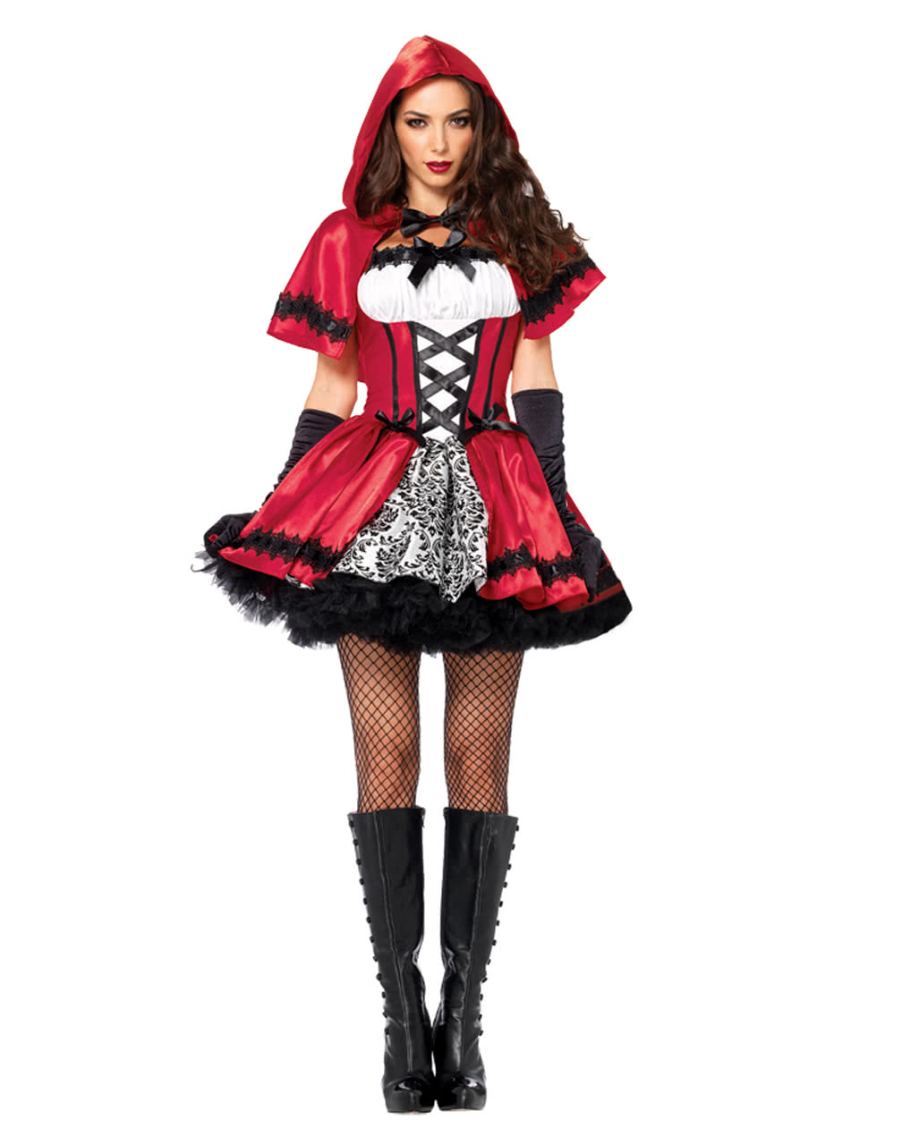 Gothic Little Red Riding Hood Costume For Halloween Horror Shop Com