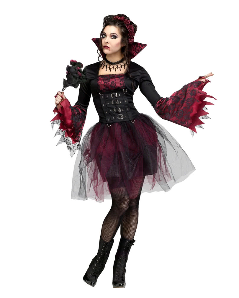 Gothic Rosen Vampirkostüm | Vampir Lady Kleid | Horror ...