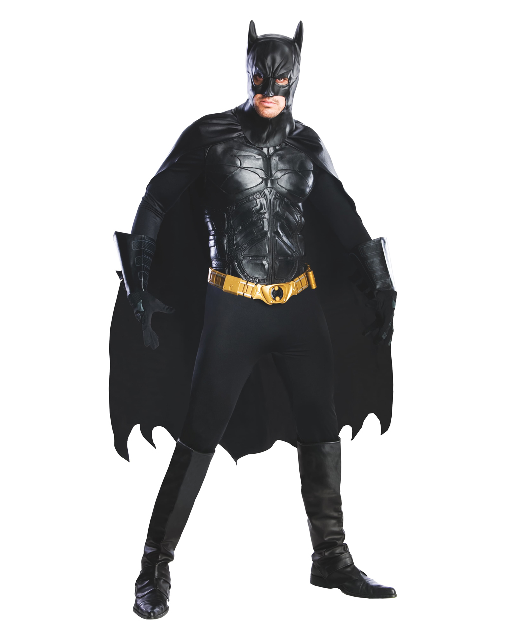 50/54 L 3-teilig Fasching Karneval Verkleidet Batman Kostüm Fledermaus Gr
