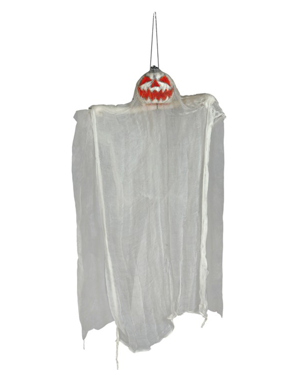 Grinning Pumpkin Ghost Hanging Figure 105cm Buy Horror 0253