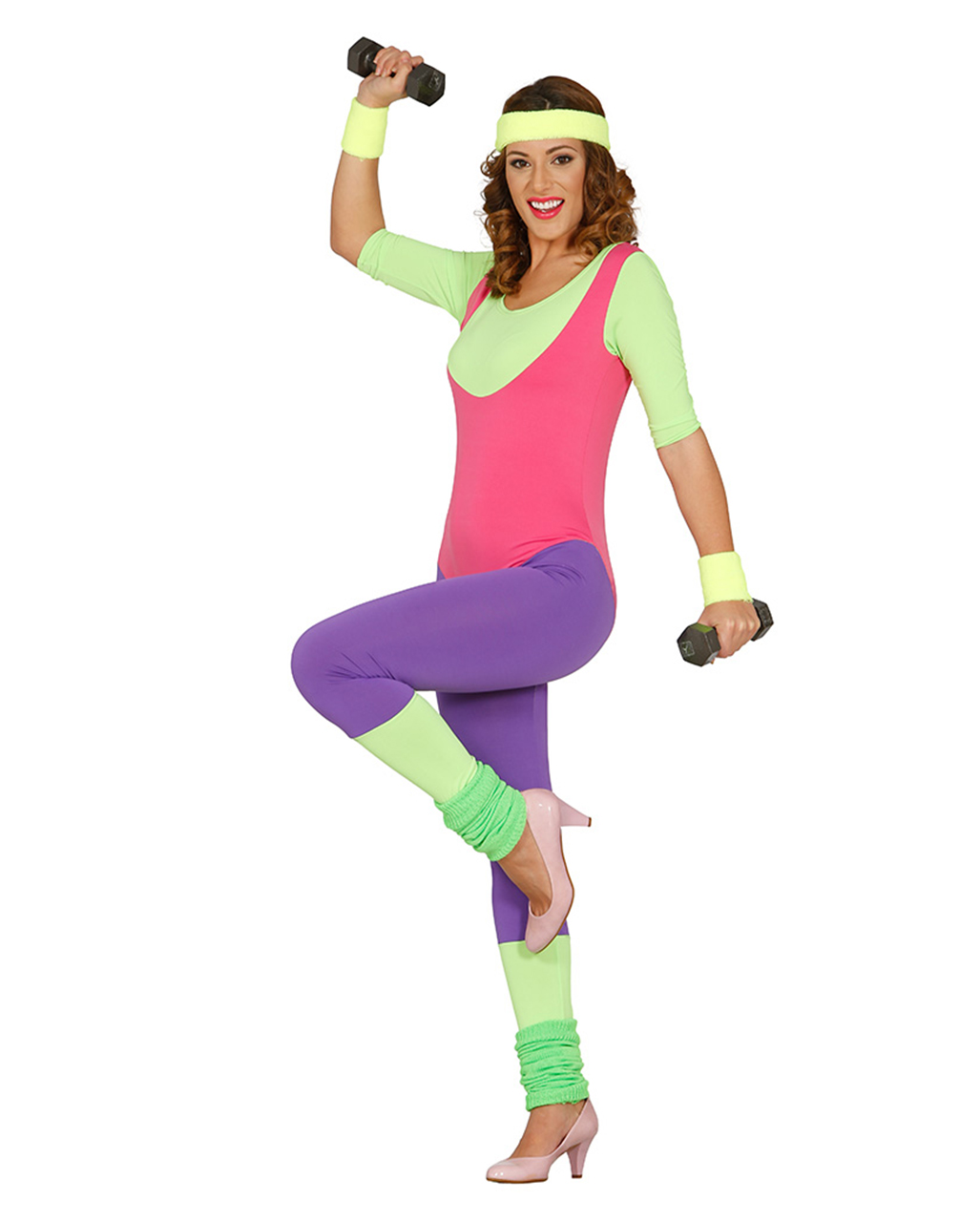 80s Gym Lady Costume for Mottopartys | horror-shop.com