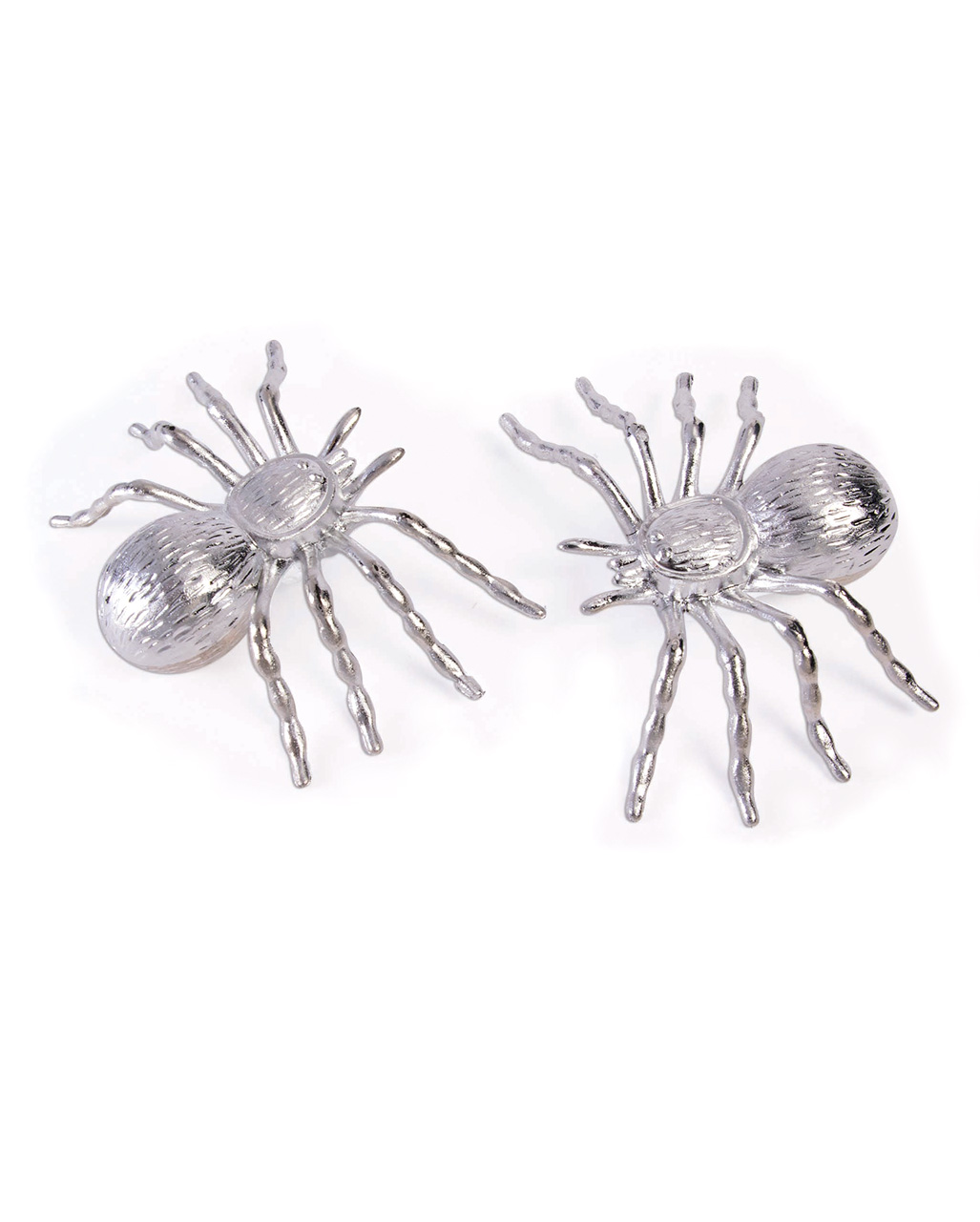 Spinnen Spiders glow in the dark 10x7cm 4 Stück Halloween Deko 
