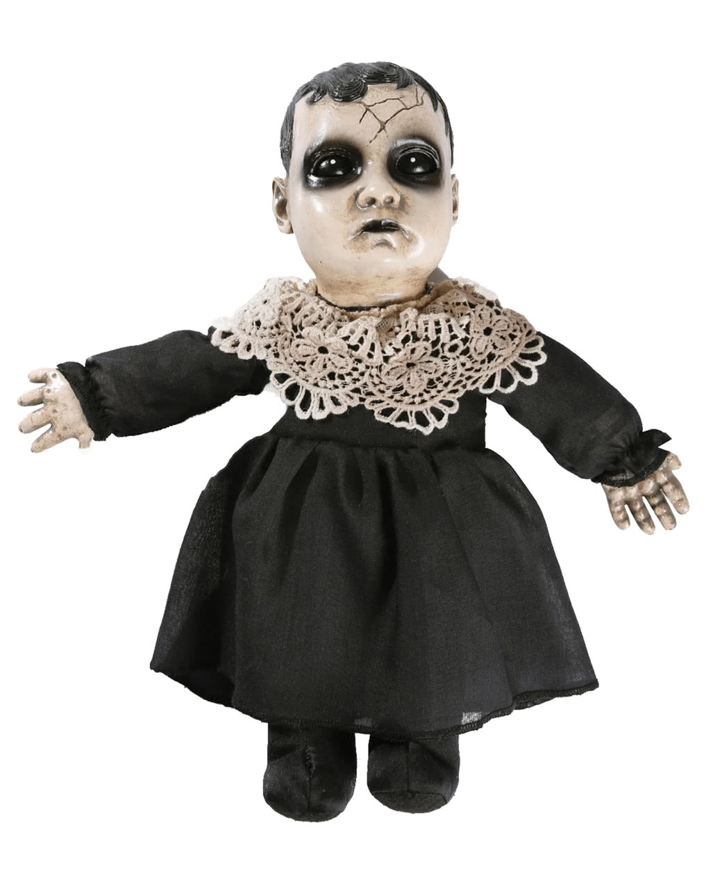 Evil Baby Doll Latex Crawl Bloody Vampire Dolls Halloween Party Props Decor 