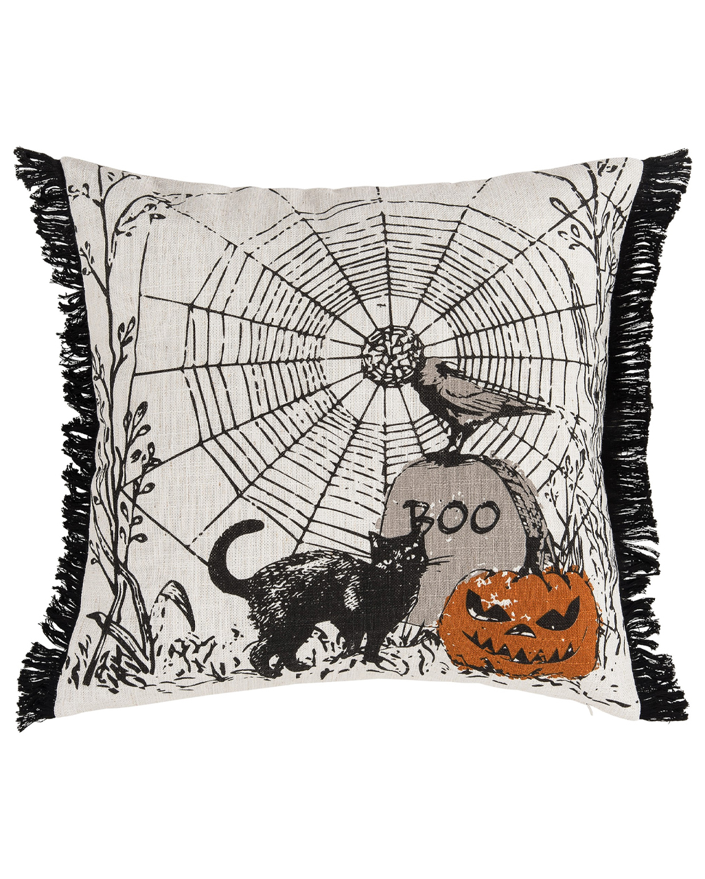 Victorian Halloween Pillow