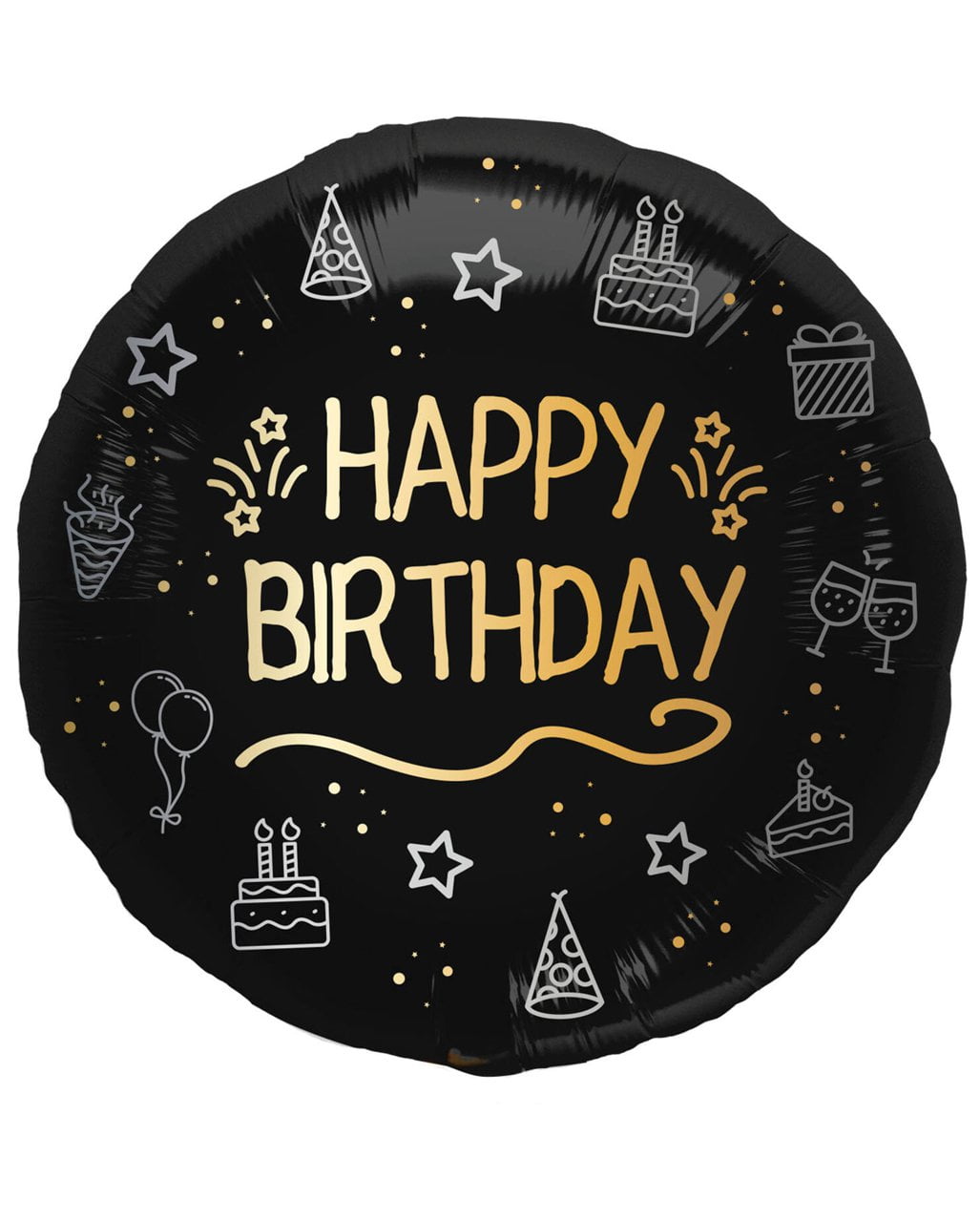 „Happy Birthday Sister“ Folienballon – 45 Cm, Rosa Mit Herzdesign, Für Helium Oder Luft
