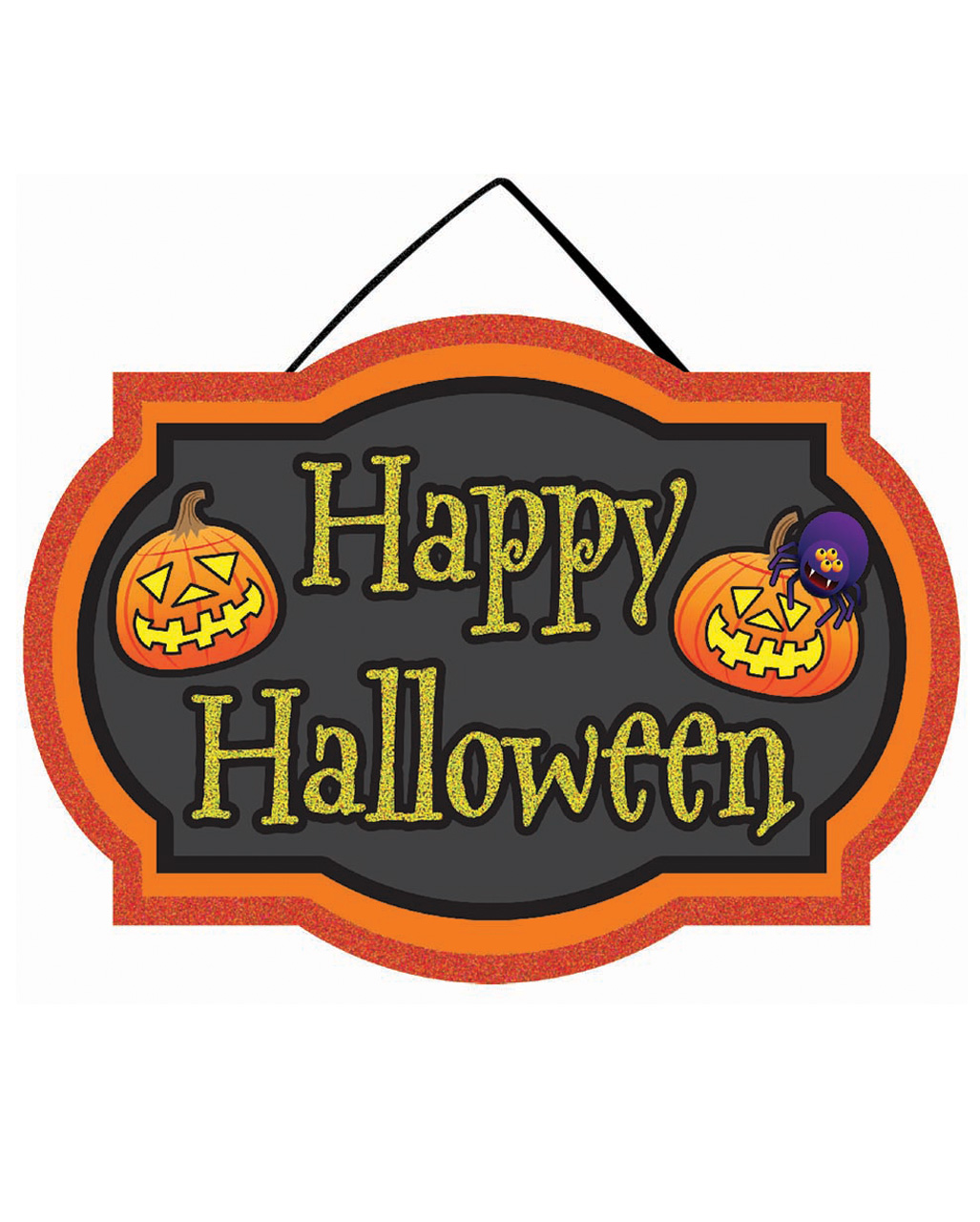 Happy Halloween Sign ☆ | horror-shop.com